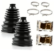Upgrade CV Axle Boot Kit - 2 Pack  High-Durability Neoprene Rubber with