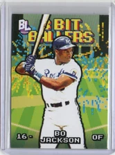 BO JACKSON 2023 TOPPS BIG LEAGUE * 8 BIT BALLERS* INSERT CARD #8B-18 ROYALS A184
