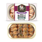 Smoked Mussels in Olive Oil 3 Ounce Cans Pack of 12