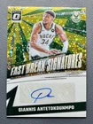 2024-25 Panini Donruss Optic Giannis Antetokounmpo Fast Break GOLD Auto /10
