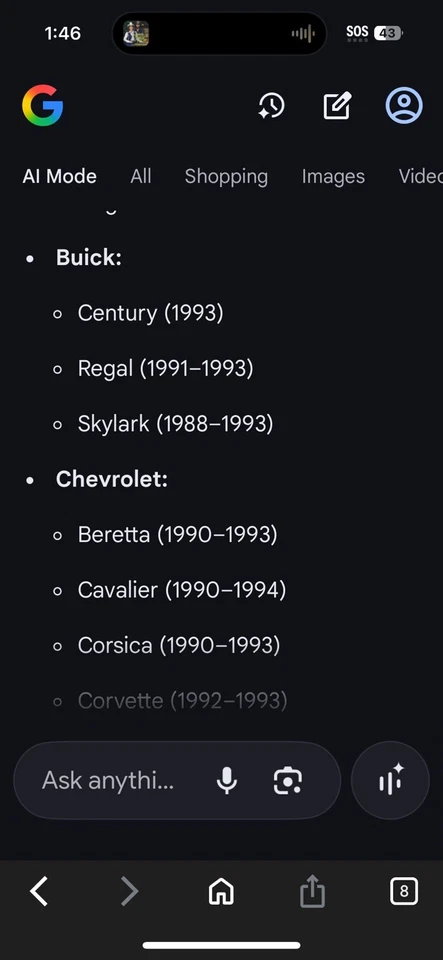 ¡NUEVO! Sensor de presión de refrigerante de aire acondicionado OEM GM ACDELCO 1988-1993 22599559 Foto 3 de 4