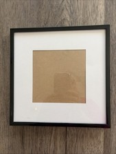 8  x 8  black picture frame