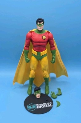 McFarlane Dac Digital Robin Earth-2 Crisis on Infinite Earth 7'' Figure Complete