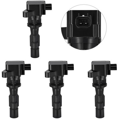 4PCS 6E5Z12029AA UF516 Ignition Coils For 2007-2009 Mercury Milan L4 2.3L