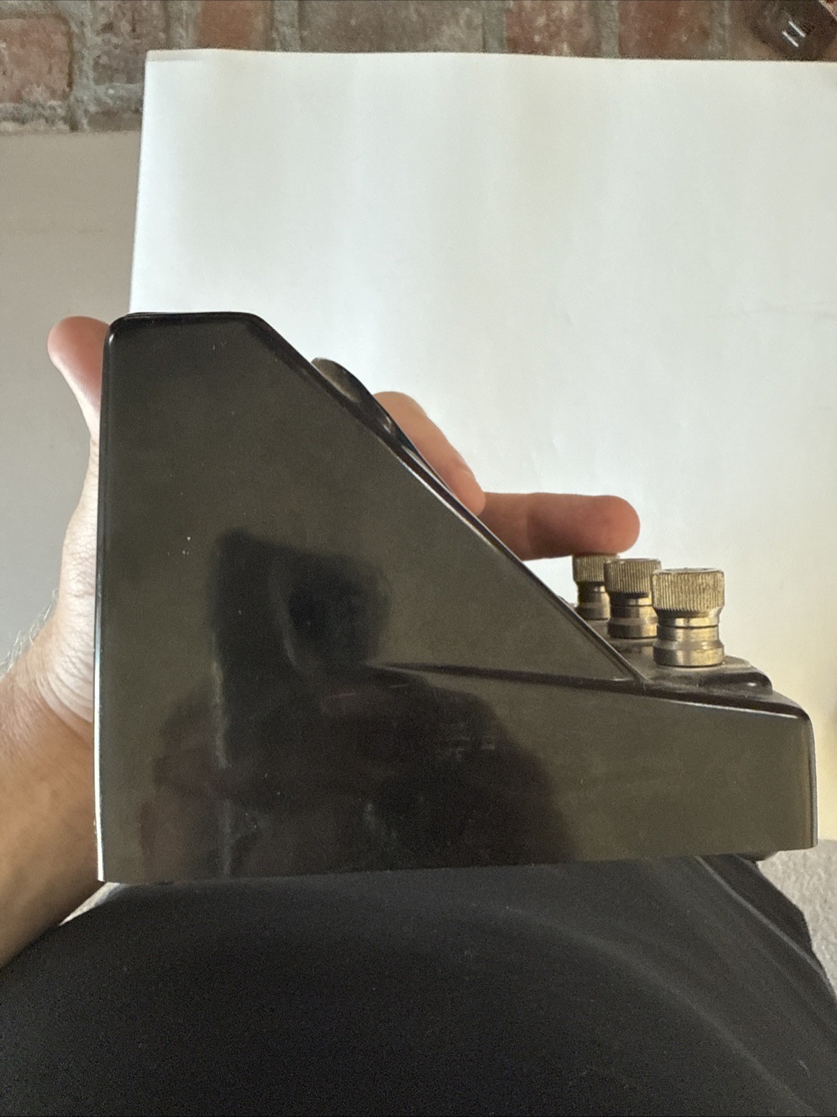 Vintage Black Welch Scientific Company Galvanometer Chicago, ILL. #3031N