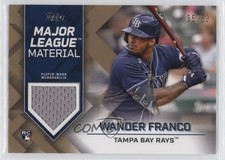 2022 Topps Series 1 Major League Material Gold 35/50 Wander Franco #MLM-WF 0nr3