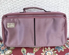 Crop In Style Zippered Art Craft Organizer Case Tote 16 x 8 x 4 Case ONLY Crafts