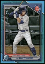 2024 Bowman Draft #BDC-45 Ty Southisene Chrome Sky Blue Refractor
