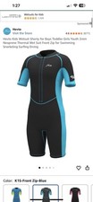 Hevto Boys Size 10, Wetsuit 2mm, Shorts And Short Sleeve