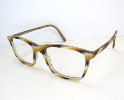 RARE Kala Eyewear Handmade USA Wharton Tortoise Print Eyeglasses FRAMES ONLY