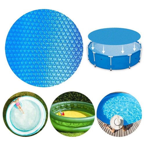 Runde Poolabdeckung Sonnendecke Einsparungen Von Wasser Und Chemischen Kosten - Bild 2 von 19