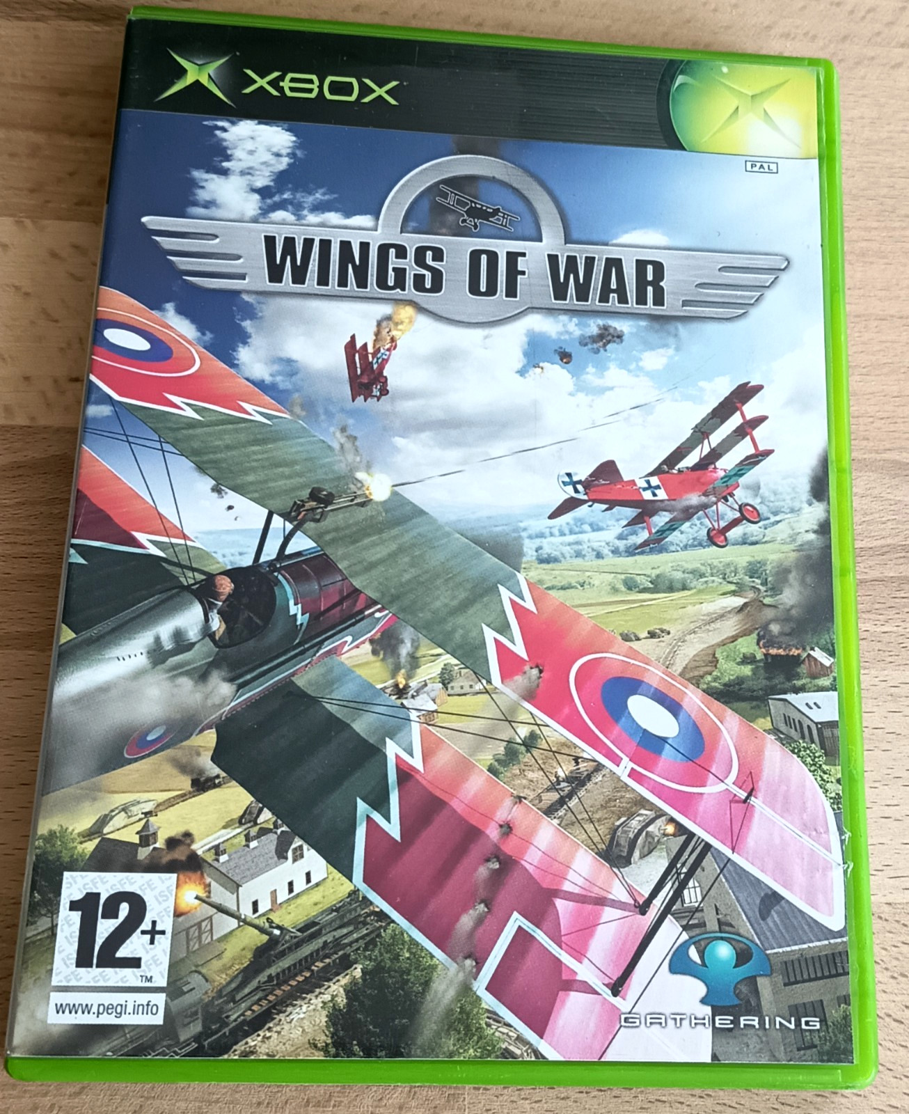 XBOX Wings of War [PAL FR] CIB Complet Boîte Notice OG 1ère Génération *JRF