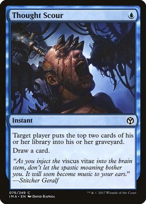 Thought Scour IMA-76 EX EN MTG