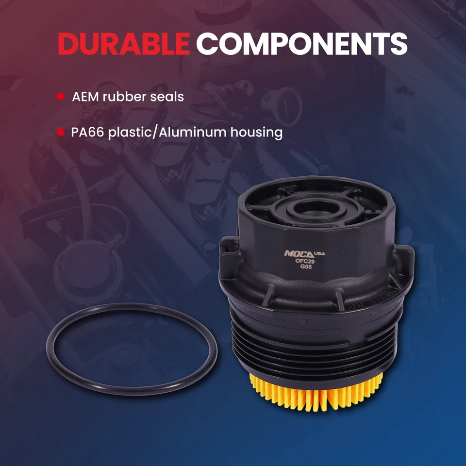 Tapa de filtro de aceite para Lexus CT200h ES300 Pontiac Scion Toyota Corolla Matrix Prius Foto 3 de 4