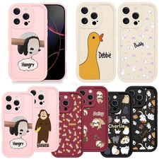 Sweet Animal Design Phone Cover For iPhone 17 Pro Max 15 Plus 14 16e Custom Case