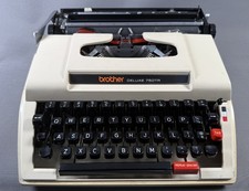 brother deluxe 750TR typewriter thumbnail