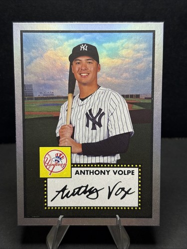 Anthony Volpe #H25-1 2025 Topps Heritage 25th Anniversary card