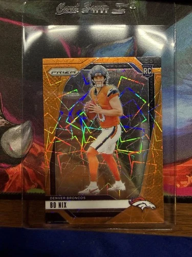2024 Panini Prizm - Rookies Bo Nix #309 Lazer Prizm (RC)