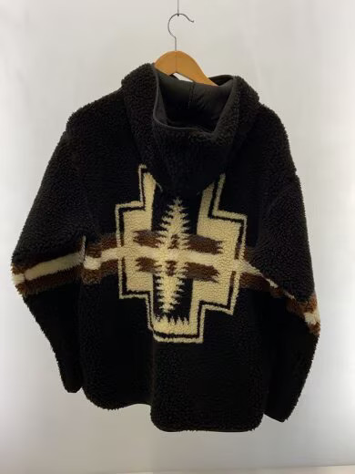 PENDLETON Fleece Jacket/ Medium/ Polyester/ Black… - image 2