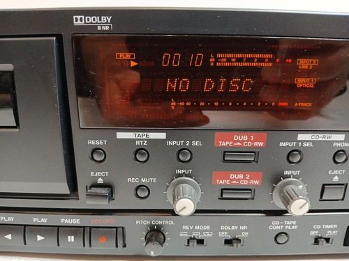 Tascam CC-222SL MKII Professional Cassette/CD Recorder Combo Rack Mount *TESTED* - Picture 10 of 18