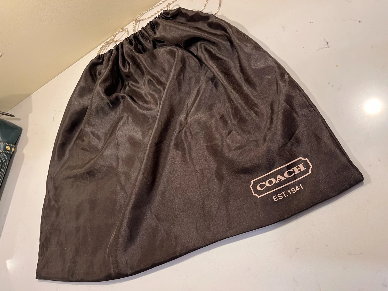 RARA BORSA A TRACOLLA VINTAGE COACH HAMPTONS MIRANDA GRANDE CUPOLA VERDE FORESTA 11085 BORSETTA