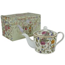 The Leonardo Collect William Kilburn Pattern China Teapot 600ml (22FL OZ) Gif...