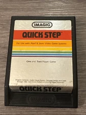 QUICK STEP Atari 2600 Game cartridge tested