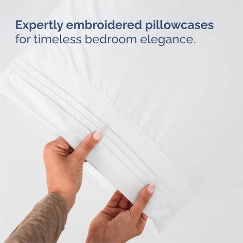 Queen Size 4 Piece Sheet Set - Comfy Breathable & Cooling  - Picture 6 of 8