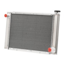 4row Cooling Radiator For Chevy Gm Sbc Bbc Universal Overall Size 28 X 19
