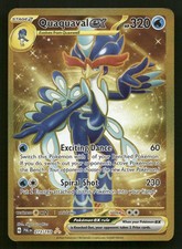 Quaquaval ex 273/193 Paldea Evolved Hyper Rare Holo Near Mint