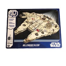 Star Wars 4D Build Millennium Falcon 3D Model Kit 223 Pcs Brand New In Box