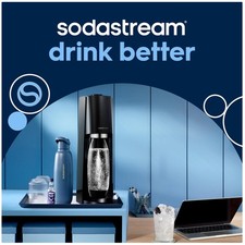 Sleek Black Terra Water Maker | Bubly & Pepsi Bundle