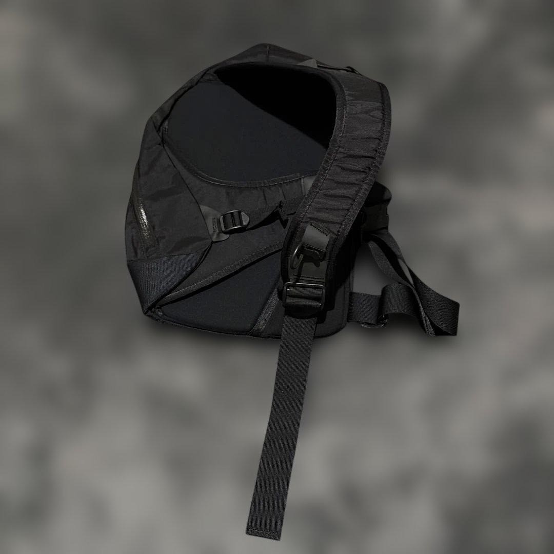 Arc'teryx Quiver Early Model Sling Bag Shoulder Bag Black Nylon Used image 5