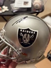 Charles Woodson Signed Rare  Mini Helmet VSR4  Oakland Raiders CB JSA Certified