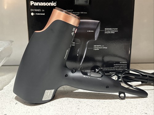 Panasonic EH-NA65 Nanoe Hair Dryer Quick Dry Nozzle Diffuser Moisture Care - Picture 9 of 14