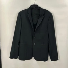 Porsche Design Men Banded Blazer Black Size 52 Modern Sport Coat Jacket Portugal