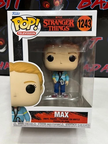 NEW FUNKO POP TELEVISION 1243 STRANGER THINGS MAX 3.75" VINYL FIGURE NETFLIX