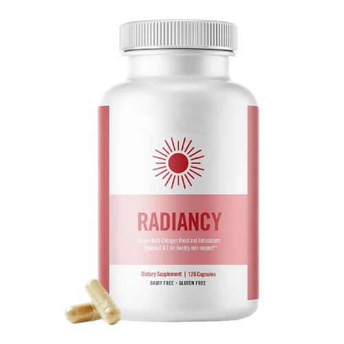 RADIANCY Vaginal Probiotic & Collagen Blend Feminine Health Anti-Aging 120 Caps