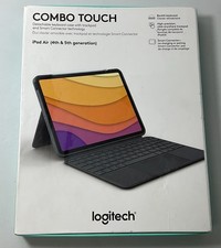 Logitech Combo Touch Keyboard Case for Apple iPad Air 4th/5th Gen - Brand New