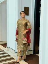 New Collection Heavy Silk Salwar Kameez With Dupatta For Party Wear