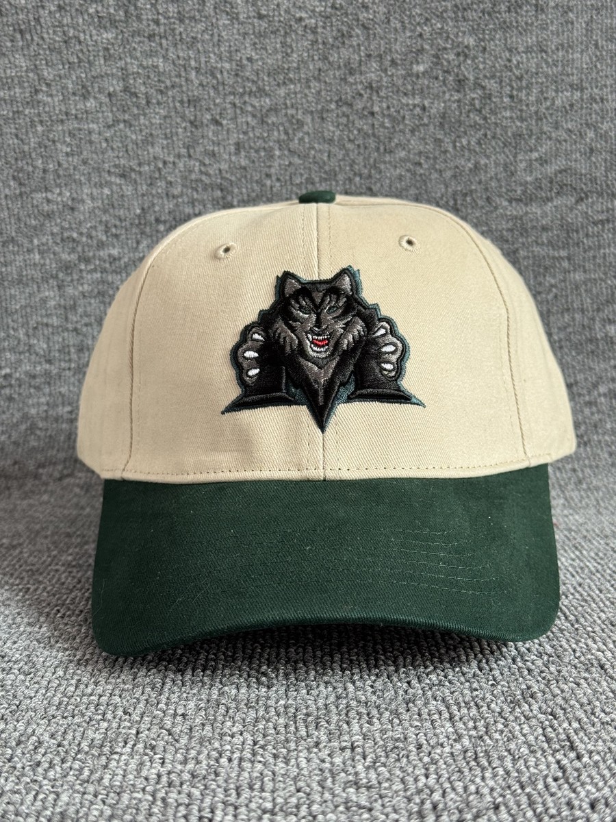 Richardson Wolf Baseball Cap Strapback Cream Green Adjustable Hat