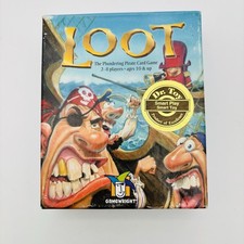 Loot: The Plundering Pirate Card Game Complete 2005 Gamewright VG Condition