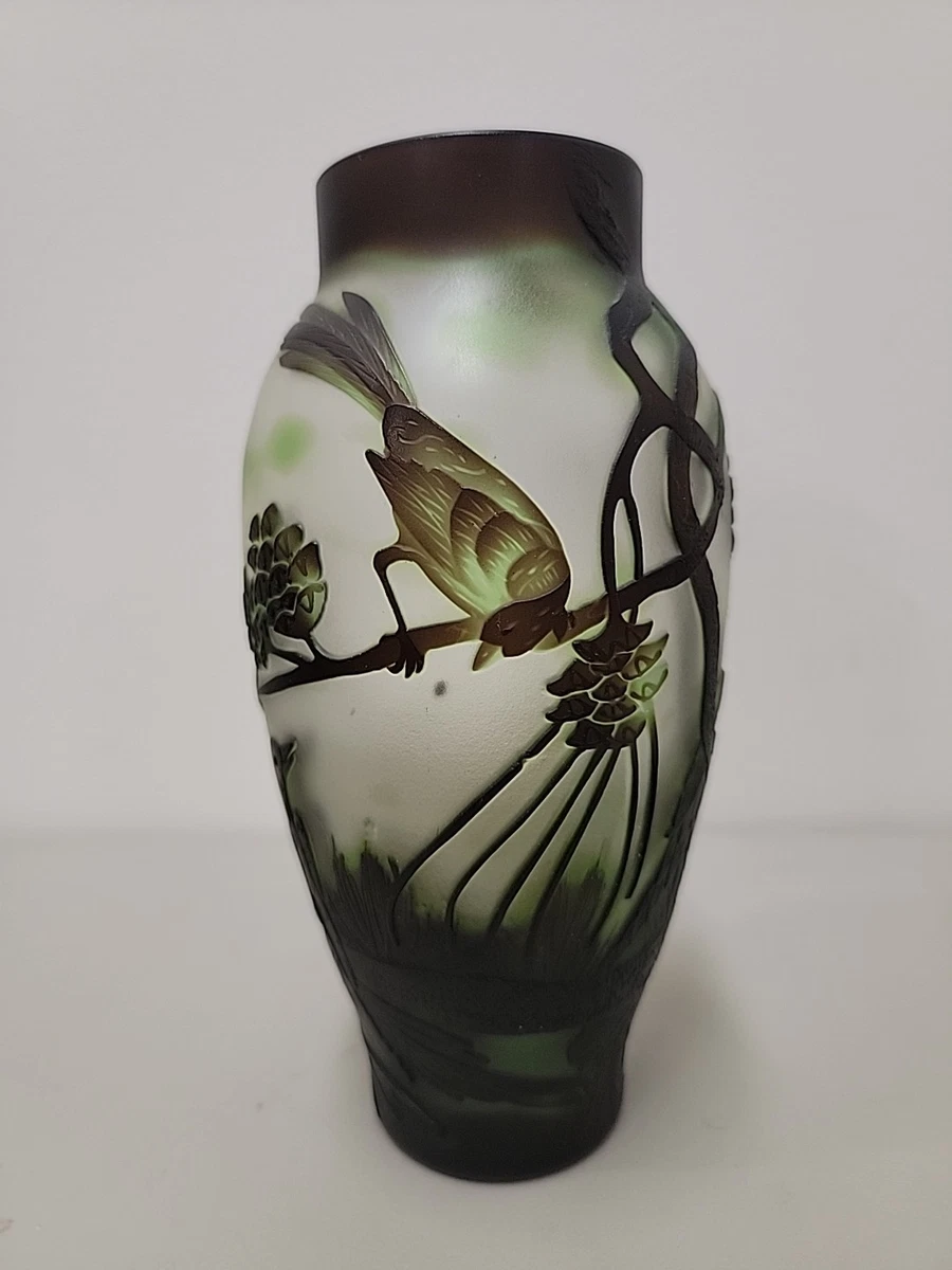玻璃多色中国古董花瓶| eBay