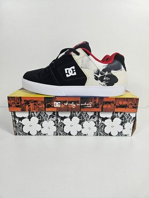 DC SHOES X ANDY WARHOL PURE Size US 13 MEN (RARE HARD TO FIND)