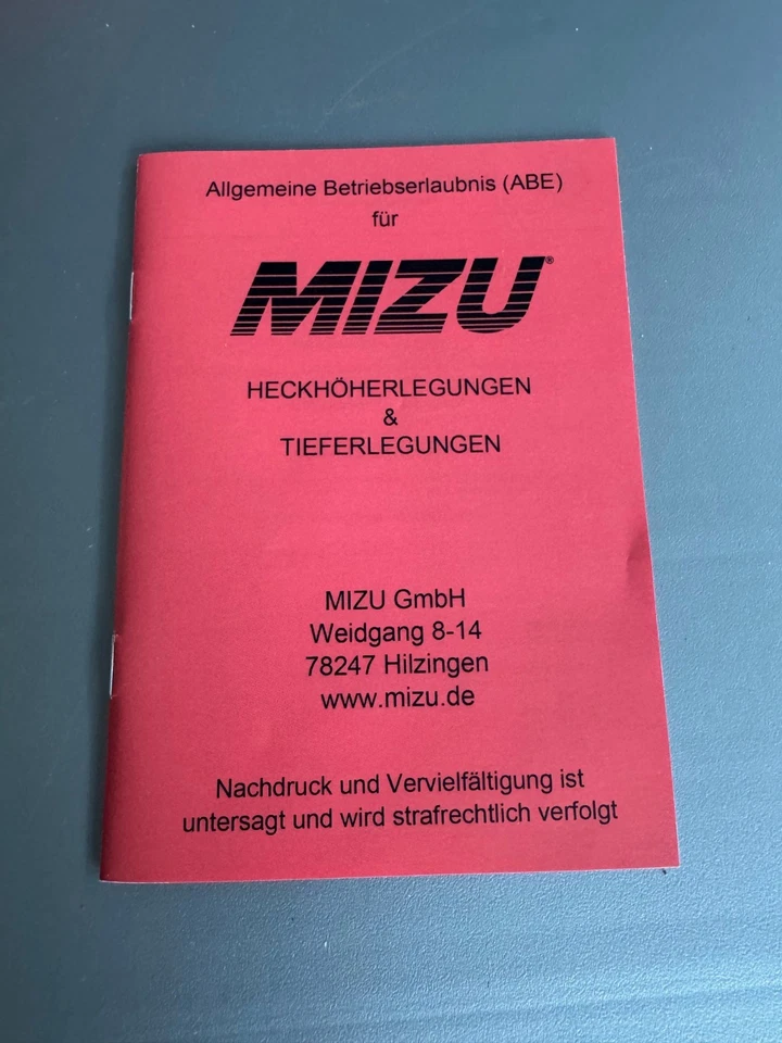Mizu  Heckhöherlegung für Yamaha FZ 8 RN25  &  FZ 1  RN16 mit ABE  +30mm - Bild 2 von 4