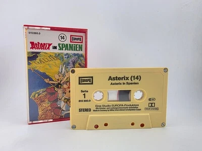 Asterix 14 in Spanien Europa MC Kassette gelb 4x geschraubt - Bild 1 von 4