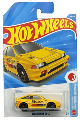 Hot Wheels 2026 HW J-Imports 4/10 Yellow 1985 Honda CR-X | eBay