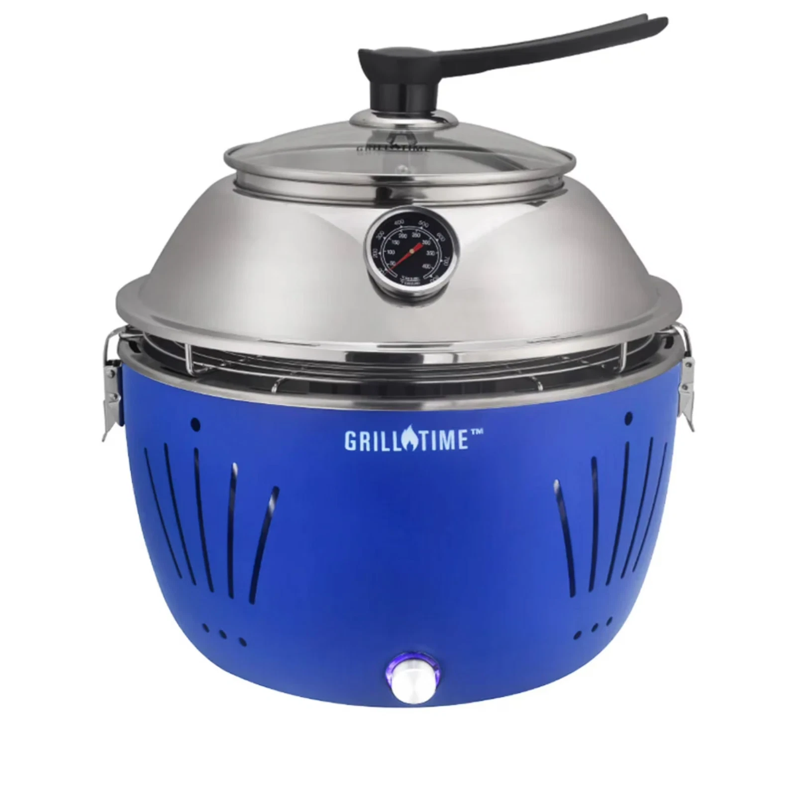GrillTime Tailgater GT Hood Combo 13 Inch - Portable Charcoal Grill - Blue - New
Opens in a new wind