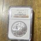 U.S. Mint 2009 American Silver Eagle $1 1 oz .999 Silver NGC MS69 Coin