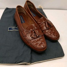 Giorgio Brutini Milan Mens Size 10 D Woven Tassel Loafers Quiet Luxury Slip On
